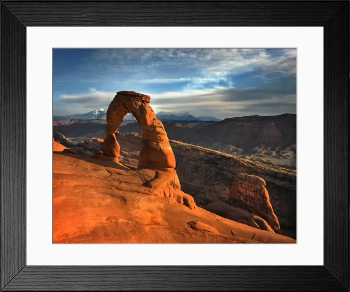 Framed Print : Delicate Arch, in the Arches National Park, Utah Framed Print : Delicate Arch, in the Arches National Park, Utah
