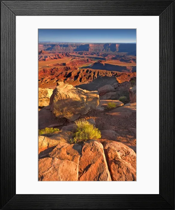 Framed Print : The viewpoint of the Colorado river at Dead Horse point, Utah Framed Print : The viewpoint of the Colorado river at Dead Horse point, Utah