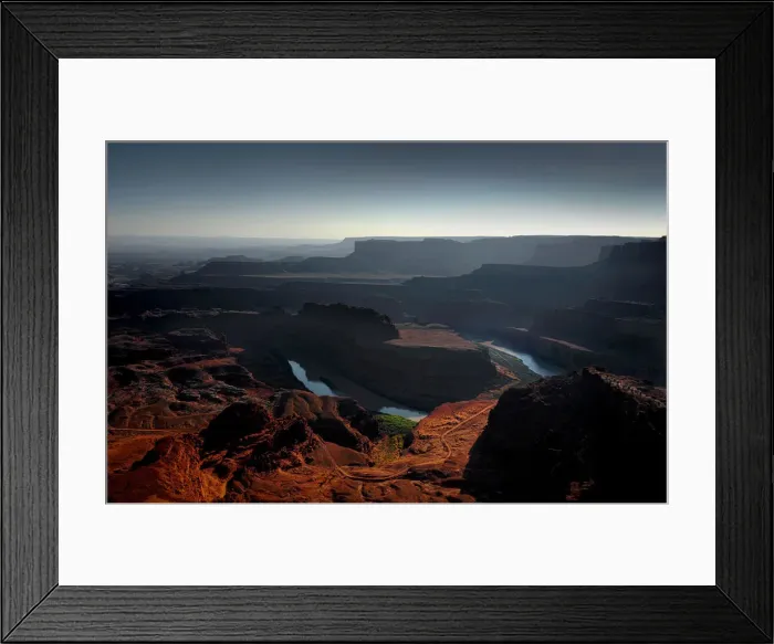 Framed Print : The viewpoint of the Colorado river at Dead Horse point, Utah Framed Print : The viewpoint of the Colorado river at Dead Horse point, Utah