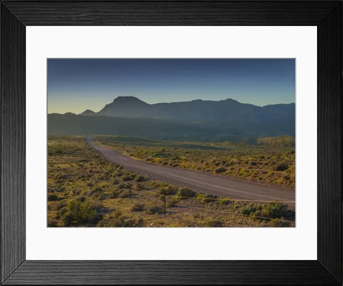 Framed Print : The road less travelled, Flinders Ranges National Park, South Australia Framed Print : The road less travelled, Flinders Ranges National Park, South Australia