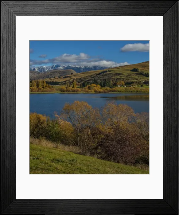 Framed Print : Lake Hayes in the Autumn on the South Island of New Zealand Framed Print : Lake Hayes in the Autumn on the South Island of New Zealand