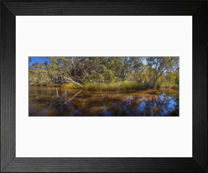 Framed Print : A lagoon with reflections, Wilpena, Flinders Ranges National Park, South Australia Framed Print : A lagoon with reflections, Wilpena, Flinders Ranges National Park, South Australia