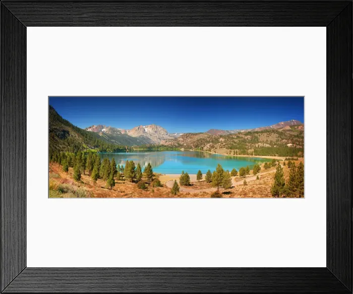 Framed Print : June lake, Sierra Nevada mountains, California Framed Print : June lake, Sierra Nevada mountains, California