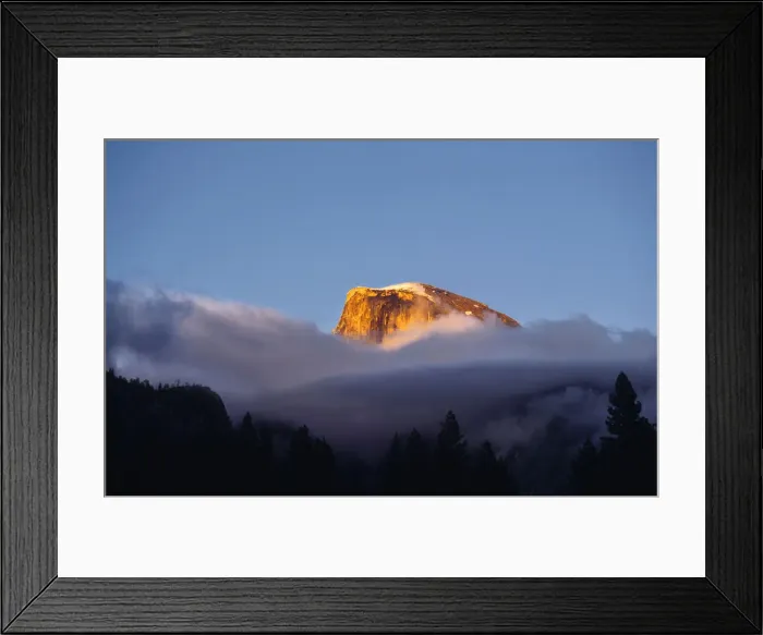 Framed Print : A view to half dome in Yosemite national park, California Framed Print : A view to half dome in Yosemite national park, California
