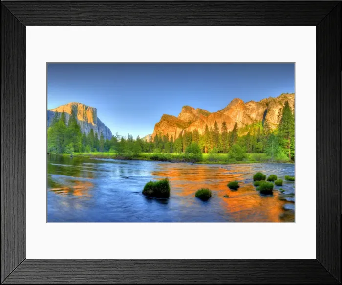 Framed Print : Gates of Heaven, Merced River, Yosemite national park, California Framed Print : Gates of Heaven, Merced River, Yosemite national park, California