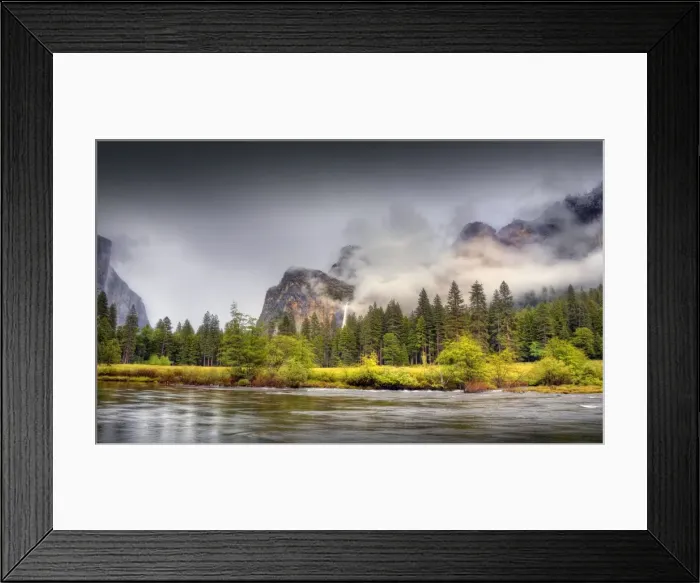 Framed Print : Gates of Heaven, Merced River, Yosemite national park, California Framed Print : Gates of Heaven, Merced River, Yosemite national park, California