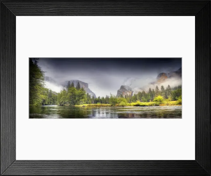Framed Print : Gates of Heaven, Merced River, Yosemite national park, California Framed Print : Gates of Heaven, Merced River, Yosemite national park, California