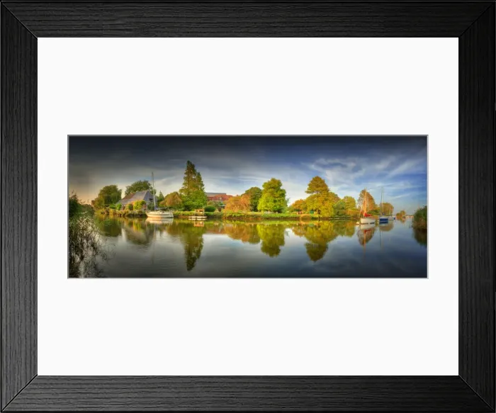 Framed Print : Frome River, Wareham, Dorset, England Framed Print : Frome River, Wareham, Dorset, England