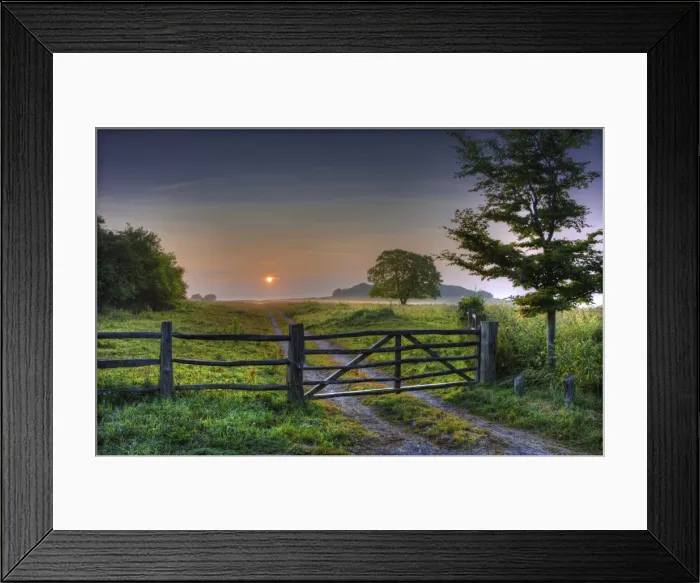 Framed Print : Badbury rings, near Wimborne Minster, Dorset, England Framed Print : Badbury rings, near Wimborne Minster, Dorset, England