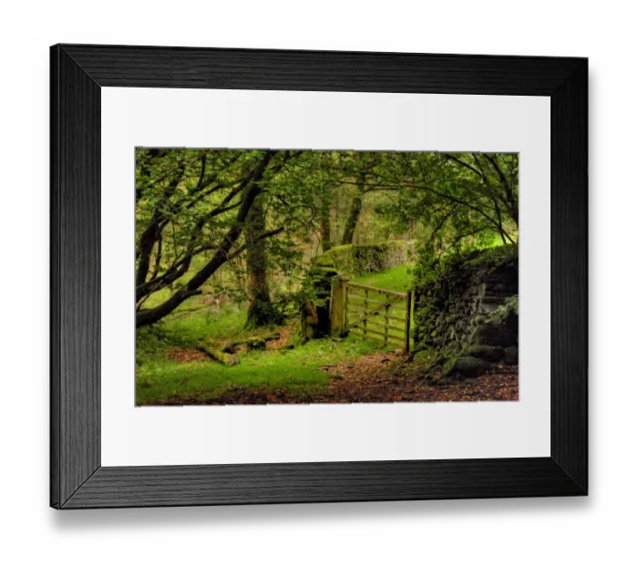 Framed Print : Gateway in the Lakes District, Cumbria, England Framed Print : Gateway in the Lakes District, Cumbria, England