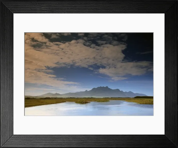 Framed Print : Lagoon near Whitemark, with views to the Strzelecki ranges, Flinders Island, Tasmania Framed Print : Lagoon near Whitemark, with views to the Strzelecki ranges, Flinders Island, Tasmania