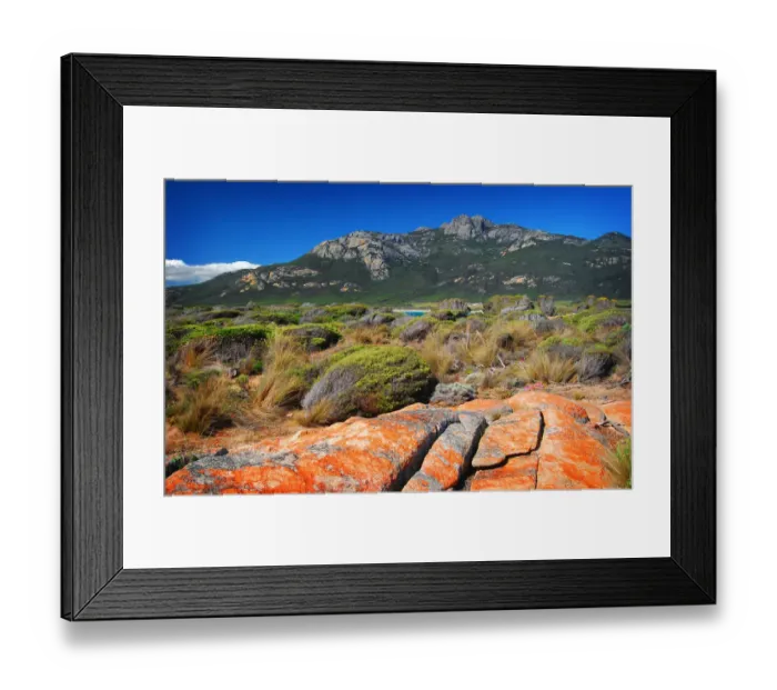 Framed Print : A view to Mount Strzelecki, Flinders Island, Tasmania Framed Print : A view to Mount Strzelecki, Flinders Island, Tasmania