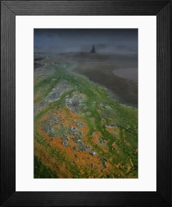 Framed Print : The Porcelain basin, Yellowstone National Park, Wyoming, USA