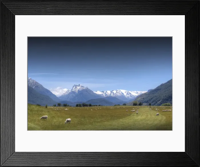 Framed Print : Glenorchy, South Island New Zealand