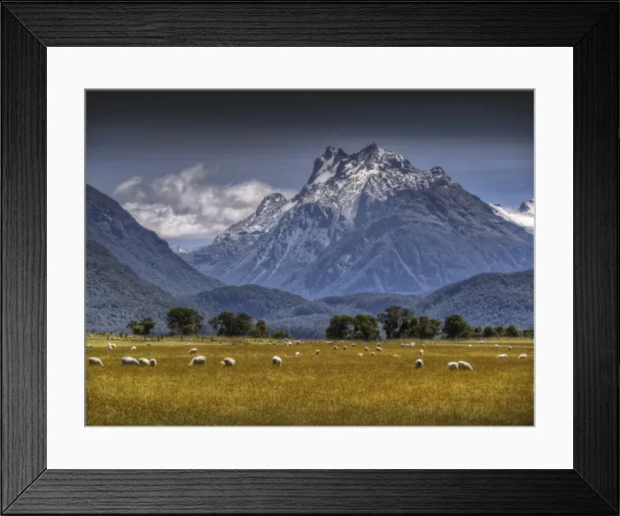 Framed Print : Glenorchy, South Island New Zealand