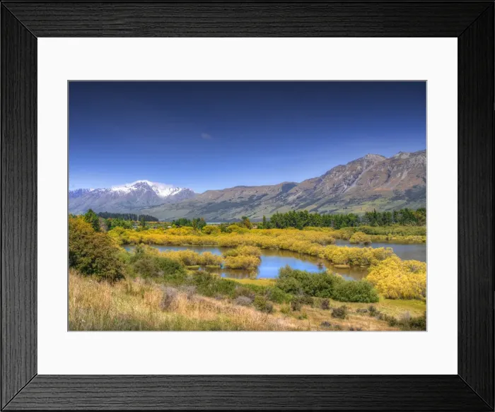 Framed Print : Glenorchy, Wetlands, South Island New Zealand Framed Print : Glenorchy, Wetlands, South Island New Zealand
