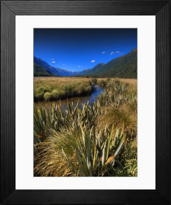 Framed Print : Eglinton Valley, south island, New Zealand Framed Print : Eglinton Valley, south island, New Zealand
