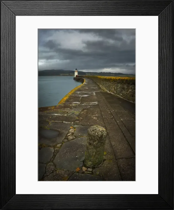 Framed Print : Old wharf at Ardrishaig, Loch Fyne, Scotland Framed Print : Old wharf at Ardrishaig, Loch Fyne, Scotland