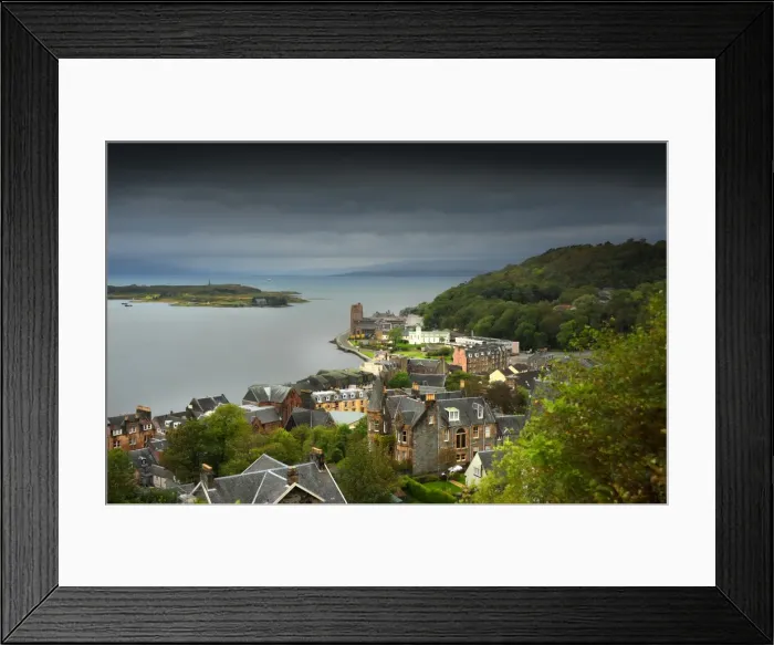 Framed Print : Oban, Western Scotland, United Kingdom Framed Print : Oban, Western Scotland, United Kingdom