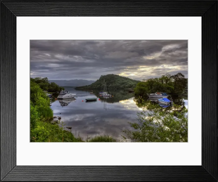 Framed Print : Loch Lomond, The Trossachs, Highlands of Scotland