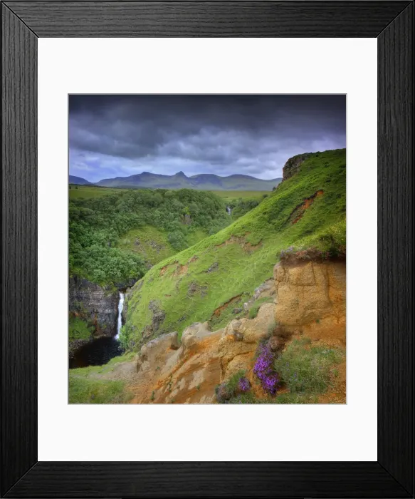 Framed Print : Mealt falls, Isle of Skye, inner Hebrides, Scotland Framed Print : Mealt falls, Isle of Skye, inner Hebrides, Scotland
