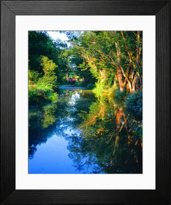 Framed Print : Canal view near Ifold, Sussex, England