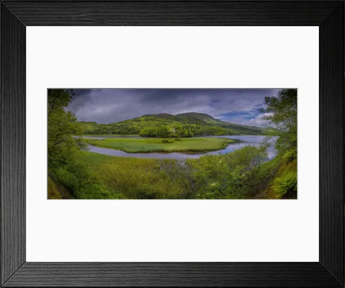 Framed Print : Loch Lubhair, Scottish highlands, United Kingdom Framed Print : Loch Lubhair, Scottish highlands, United Kingdom