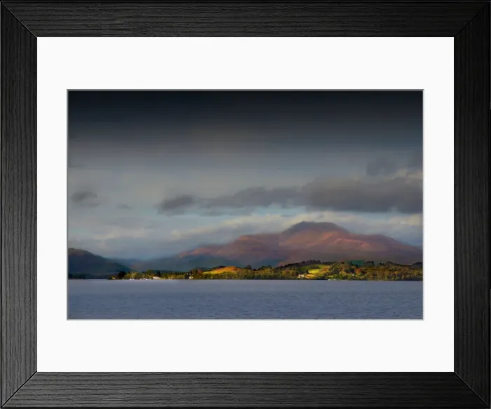 Framed Print : Loch Lomond, The Trossachs, Highlands of Scotland