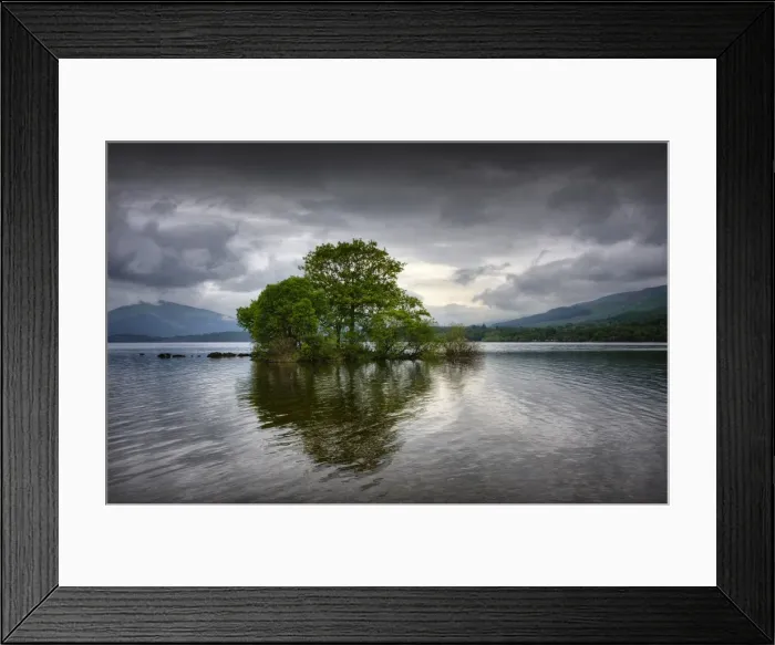 Framed Print : Loch Lomond, The Trossachs, Highlands of Scotland