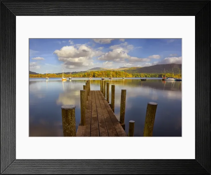 Framed Print : Derwent Water, Lakes district, Cumbria, England Framed Print : Derwent Water, Lakes district, Cumbria, England
