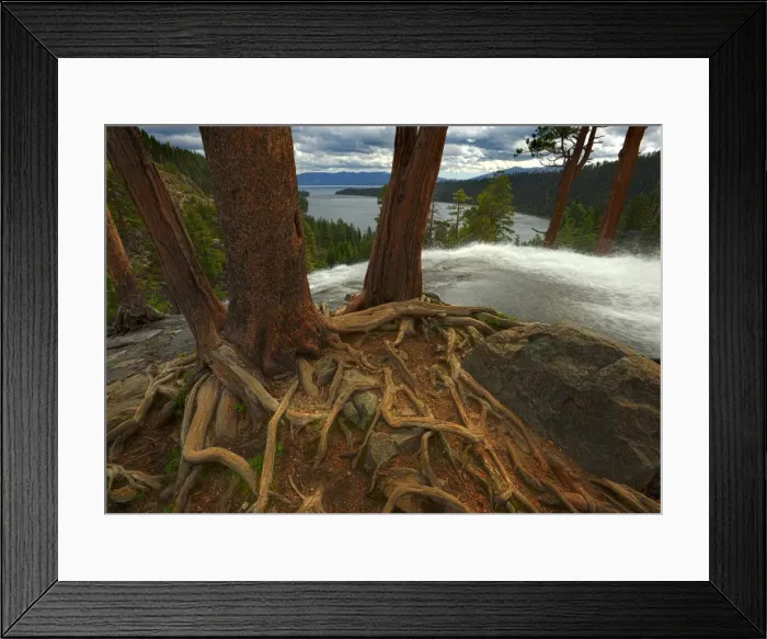 Framed Print : Eagle falls, Lake Tahoe, California