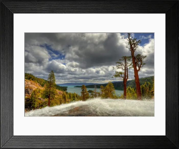 Framed Print : Eagle falls, Lake Tahoe, California Framed Print : Eagle falls, Lake Tahoe, California
