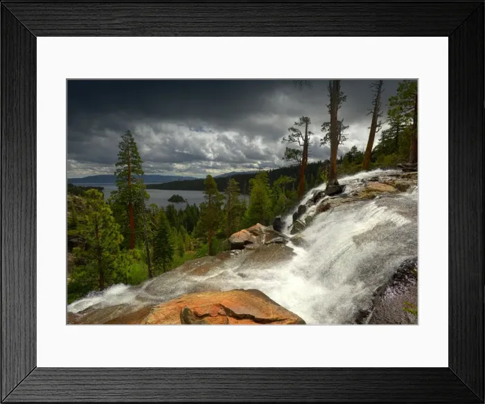 Framed Print : Eagle falls, Lake Tahoe, California Framed Print : Eagle falls, Lake Tahoe, California
