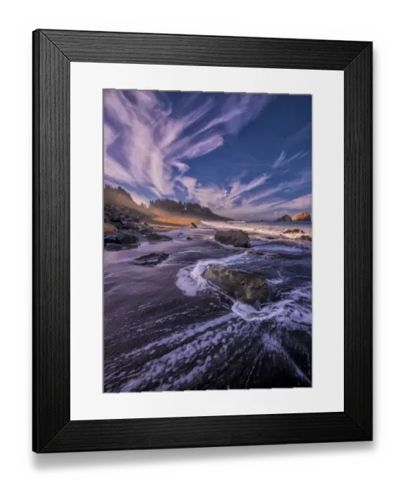 Framed Print : Del norte coastline, California Framed Print : Del norte coastline, California