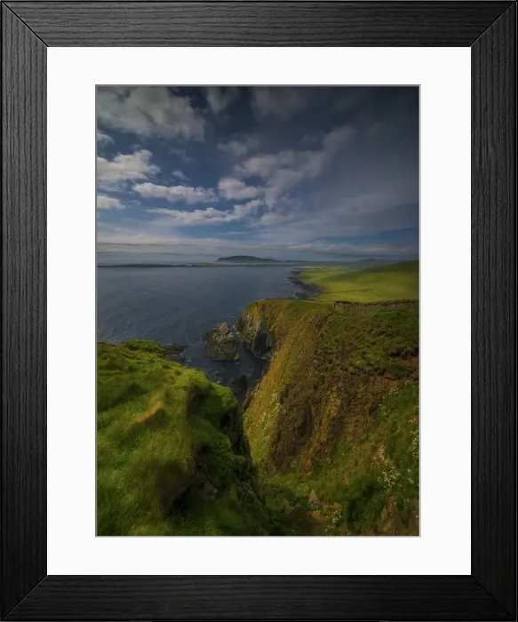 Framed Print : Sumburgh coastline, Shetland Islands, Scotland Framed Print : Sumburgh coastline, Shetland Islands, Scotland