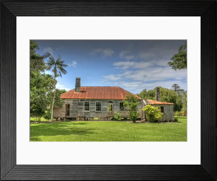 Framed Print : An old and abandoned Pitcairners homestead on Norfolk Island Framed Print : An old and abandoned Pitcairners homestead on Norfolk Island