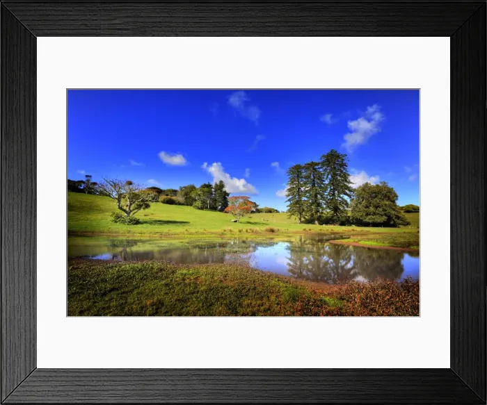 Framed Print : Mission valley scene, Norfolk Island Framed Print : Mission valley scene, Norfolk Island