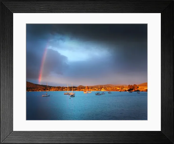 Framed Print : Dover, a small fishing village in the south of Tasmania Framed Print : Dover, a small fishing village in the south of Tasmania