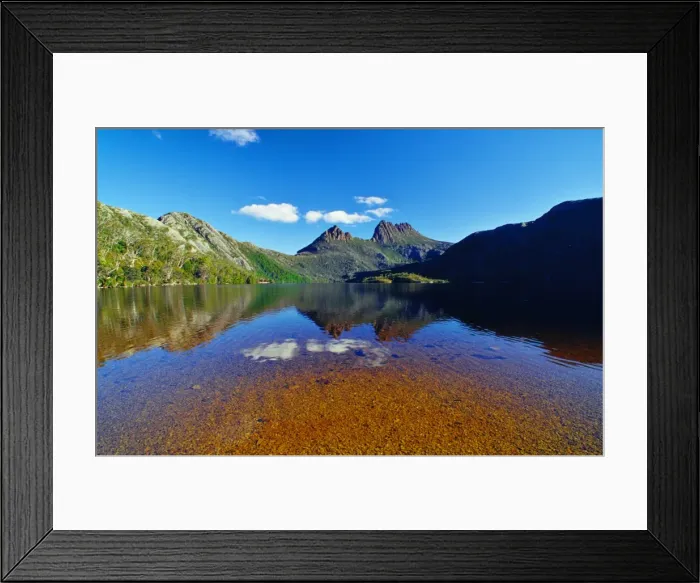 Framed Print : Dove lake, Cradle Mountain National Park, central Tasmanian highlands Framed Print : Dove lake, Cradle Mountain National Park, central Tasmanian highlands