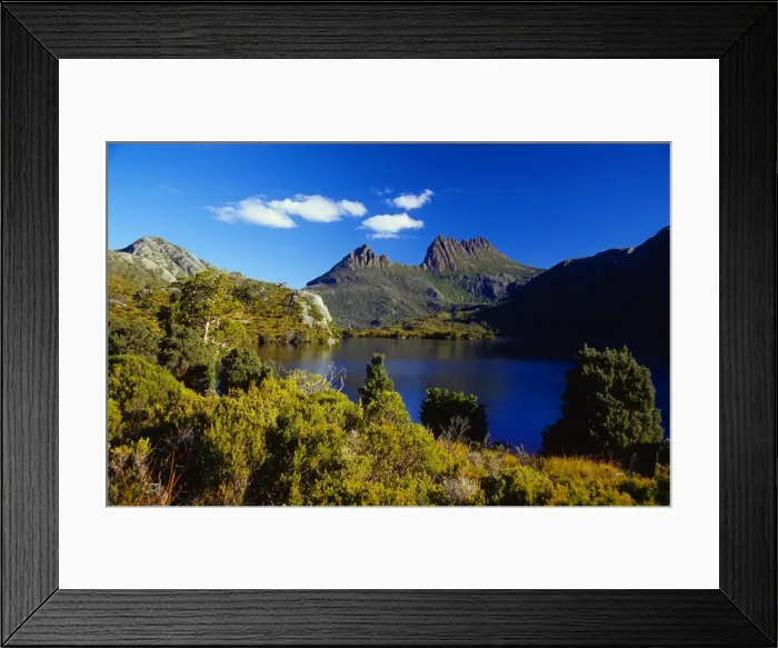 Framed Print : Dove lake, Cradle Mountain National Park, central Tasmanian highlands Framed Print : Dove lake, Cradle Mountain National Park, central Tasmanian highlands