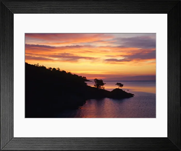 Framed Print : Coles Bay, Freycinet Pensinsular, east coastline of Tasmania