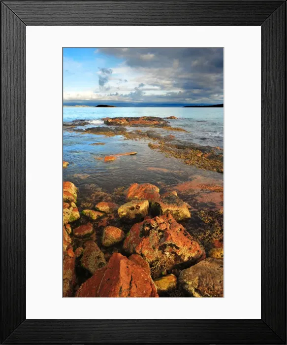 Framed Print : Coles Bay, Freycinet Pensinsular, east coastline of Tasmania