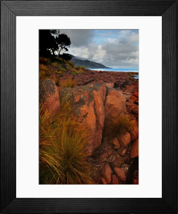 Framed Print : Coles Bay, Freycinet Pensinsular, east coastline of Tasmania