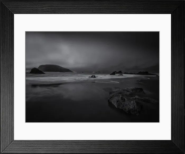 Framed Print : Harris Beach, State park, Oregon, United States