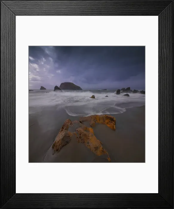 Framed Print : Harris Beach, State park, Oregon, United States