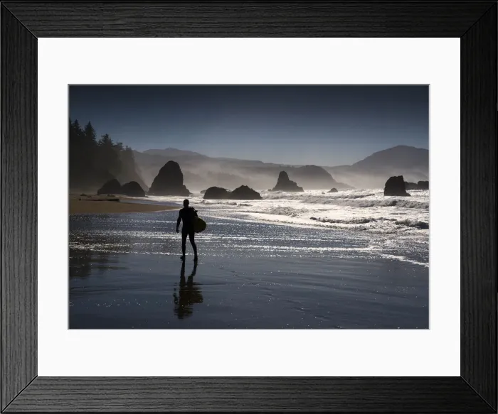 Framed Print : Coastline near Port Orford, Oregon, United States Framed Print : Coastline near Port Orford, Oregon, United States