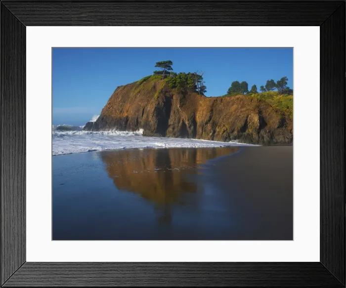 Framed Print : Coastline near Port Orford, Oregon, United States Framed Print : Coastline near Port Orford, Oregon, United States
