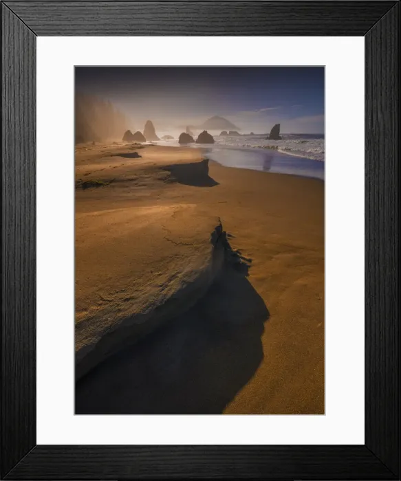 Framed Print : Coastline near Port Orford, Oregon, United States Framed Print : Coastline near Port Orford, Oregon, United States