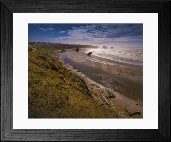 Framed Print : Bandon coastline, Oregon, United States