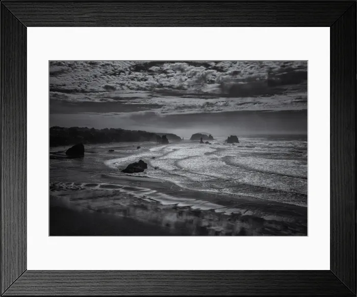 Framed Print : Bandon coastline, Oregon, United States Framed Print : Bandon coastline, Oregon, United States